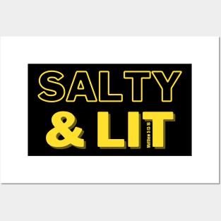 Salty & Lit Posters and Art